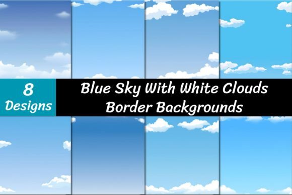 Blue Sky with White Clouds Backgrounds: Your Creative Canvas