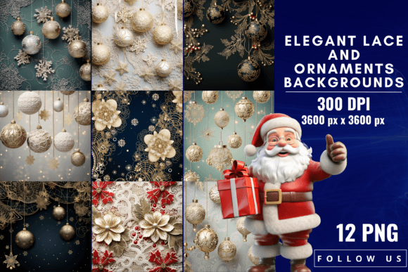 Elegant Lace and Ornaments Backgrounds: A Designer's Secret Weapon