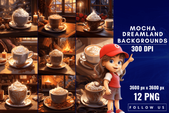 Mocha Dreamland Backgrounds: Aesthetic and Application