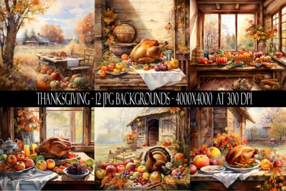 Thanksgiving Backgrounds: Your Design Toolkit for Autumn Projects